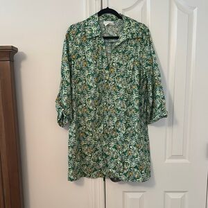 Floral Green Mini Dress - Hyacinth House from Tuckernuck
